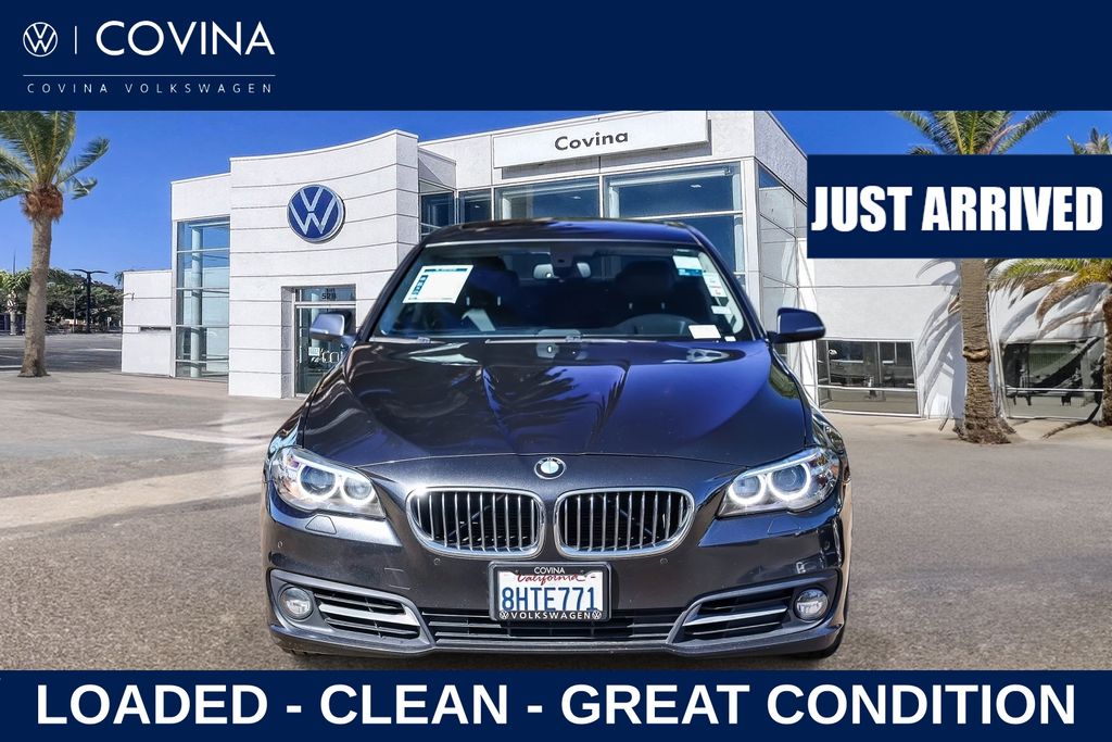 Used 2015 BMW 5 Series 528i with VIN WBA5A5C57FD518676 for sale in Covina, CA