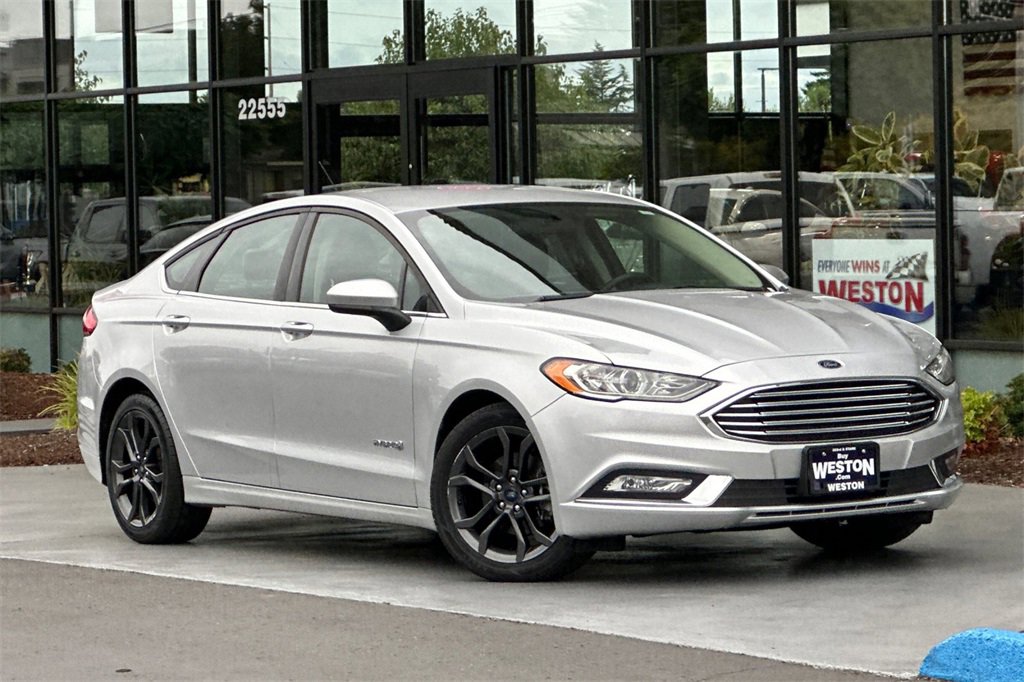 Used 2018 Ford Fusion Hybrid SE with VIN 3FA6P0LU0JR225238 for sale in Gresham, OR