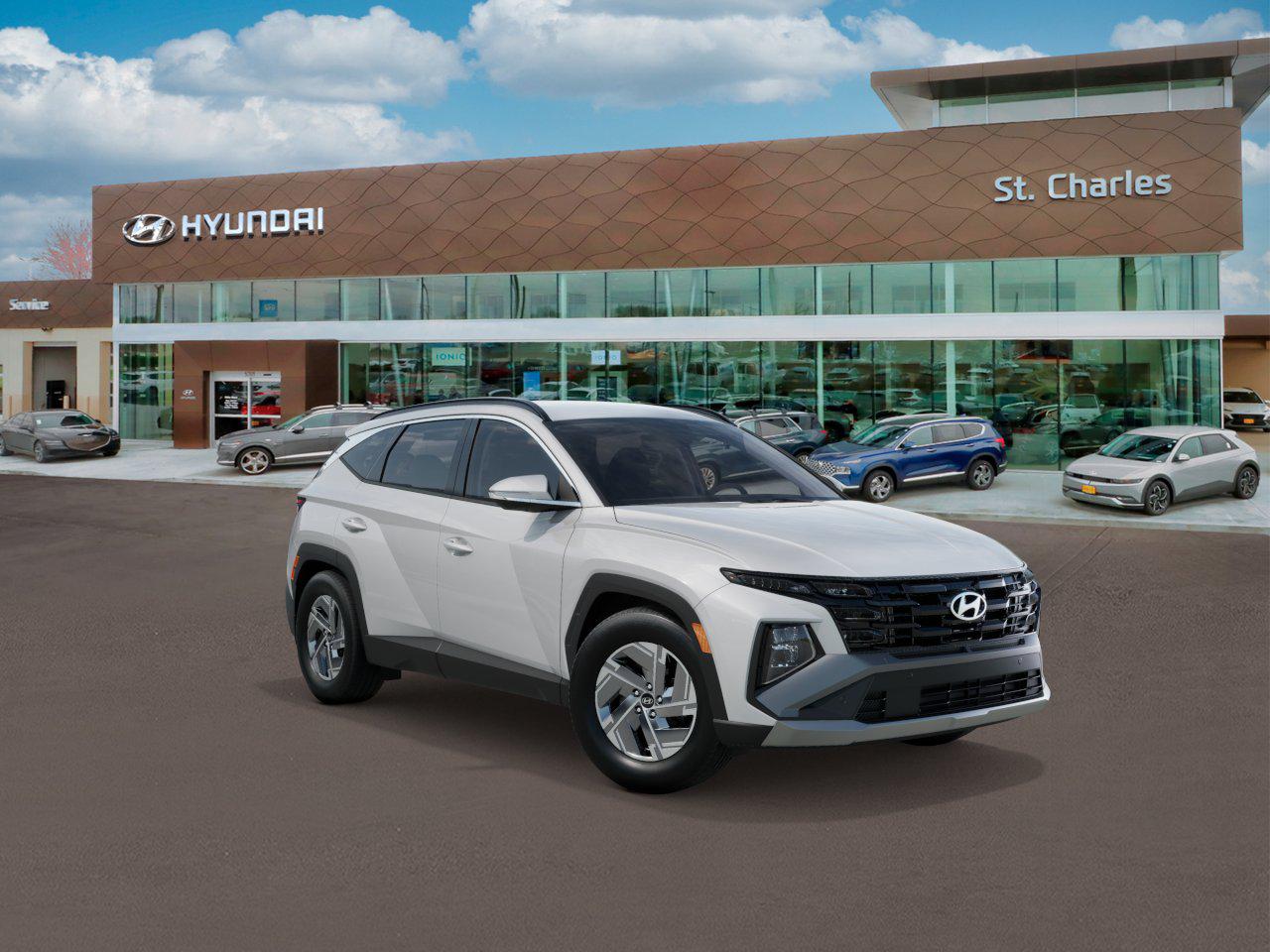 2025 Hyundai Tucson Hybrid Blue photo 2