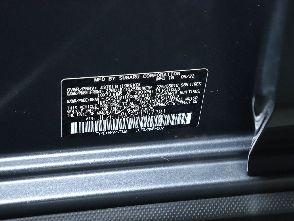 2023 Subaru Crosstrek Limited photo 18