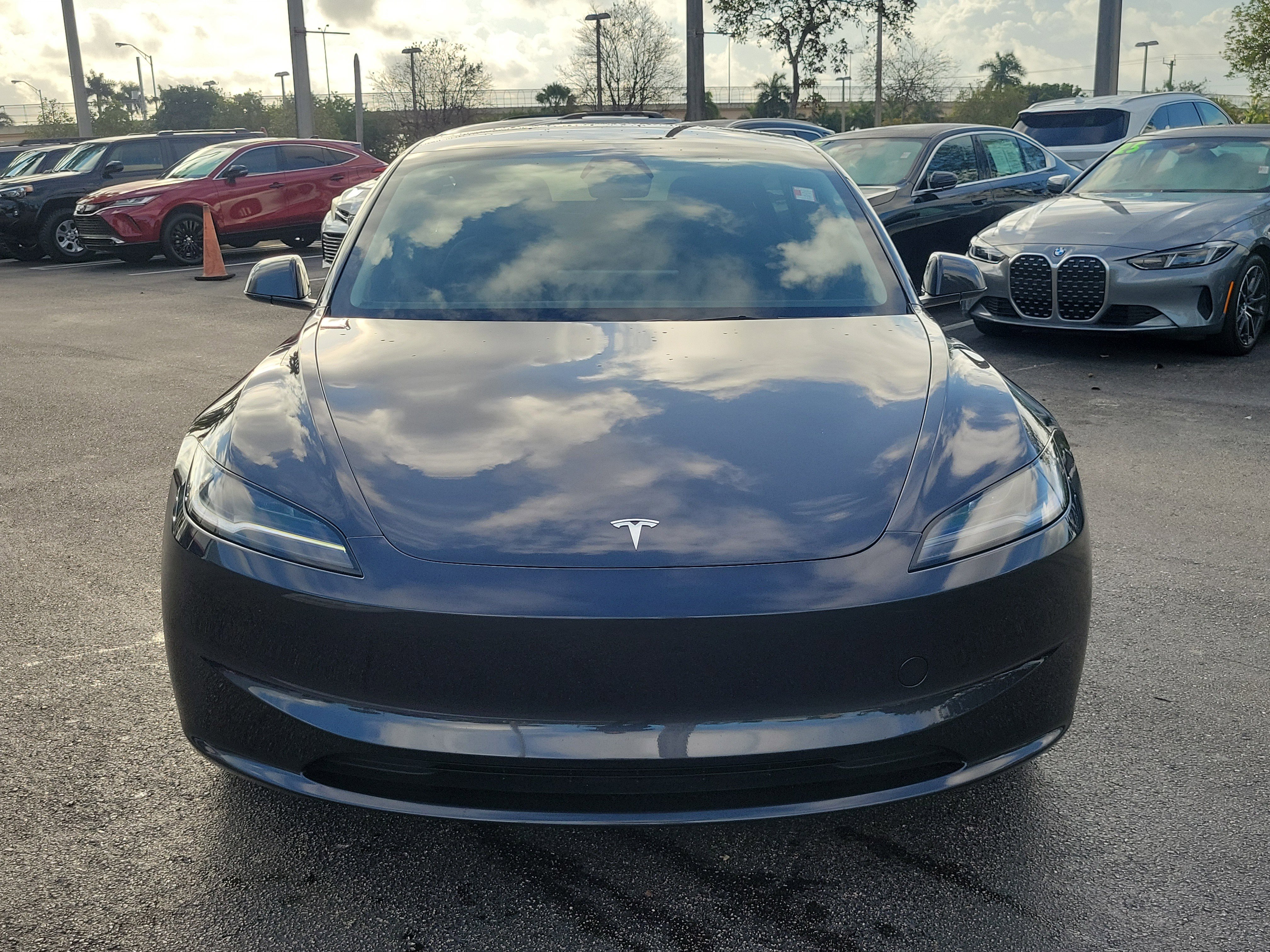 Used 2025 Tesla Model 3 Long Range with VIN 5YJ3E1EA9SF909350 for sale in Doral, FL
