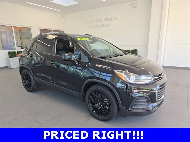 Used 2020 Chevrolet Trax LT with VIN KL7CJLSB4LB351123 for sale in Delray Beach, FL