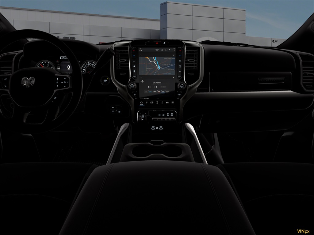 New 2026 Ceramic Gray Clear-Coat Exterior Paint RAM Big Horn Night Edition image 17