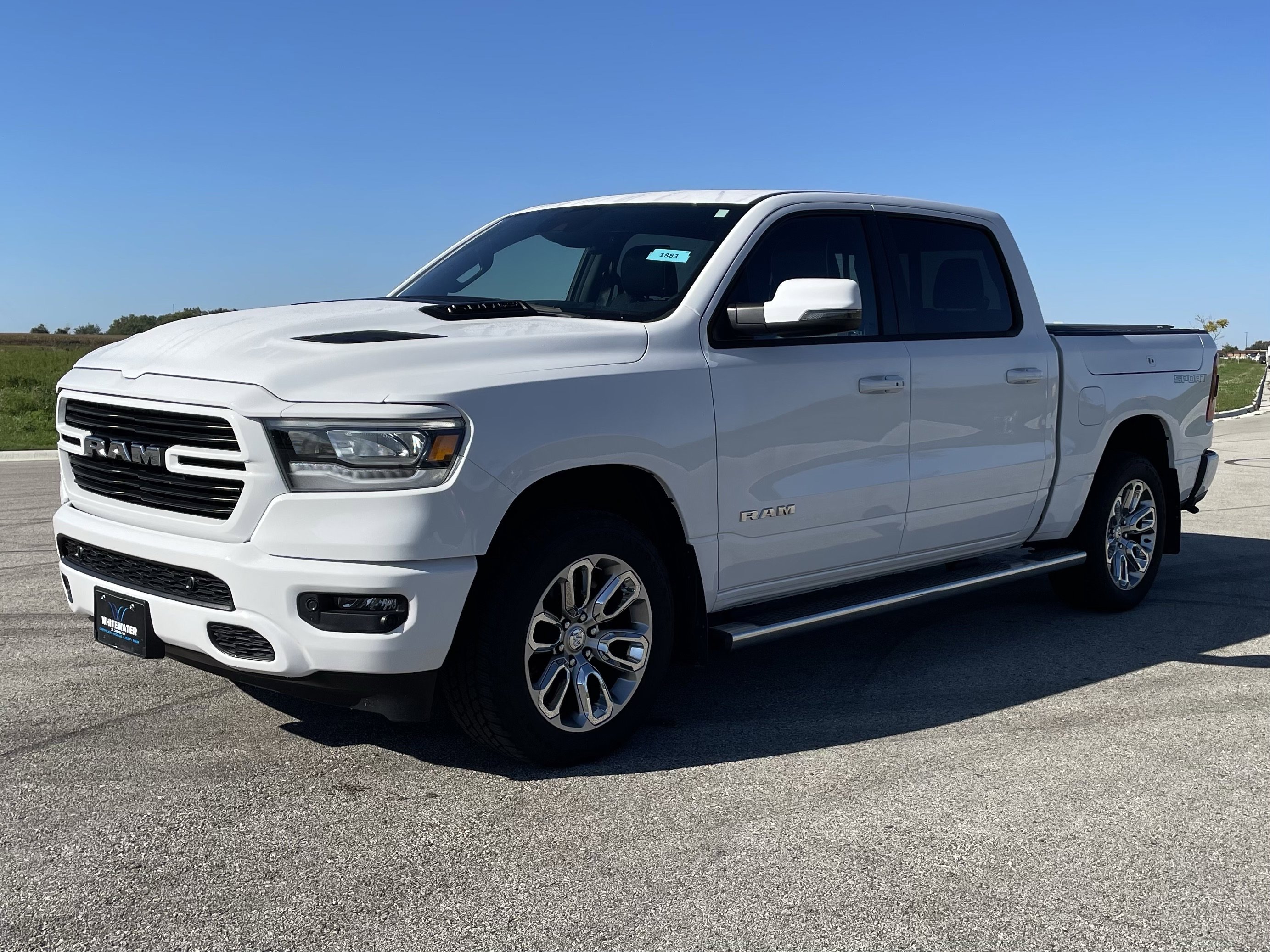 Used 2023 RAM Ram 1500 Pickup Laramie with VIN 1C6SRFJM0PN548264 for sale in Saint Charles, Minnesota