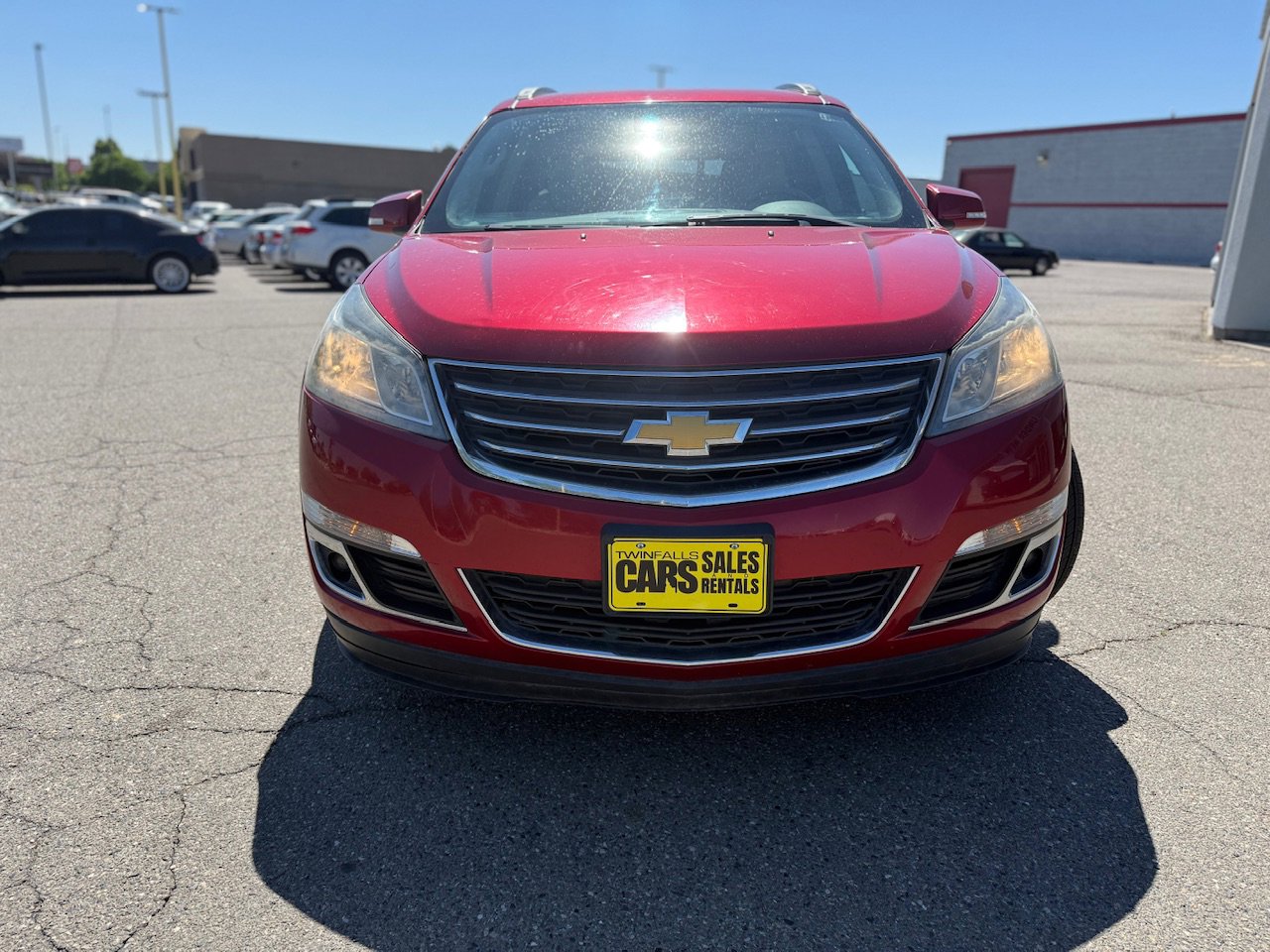 Used 2014 Chevrolet Traverse 2LT with VIN 1GNKVHKD6EJ173927 for sale in Twin Falls, ID