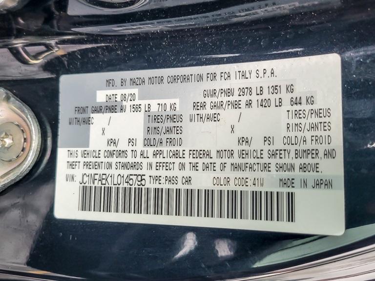 2020 FIAT 124 SPIDER - Image 19