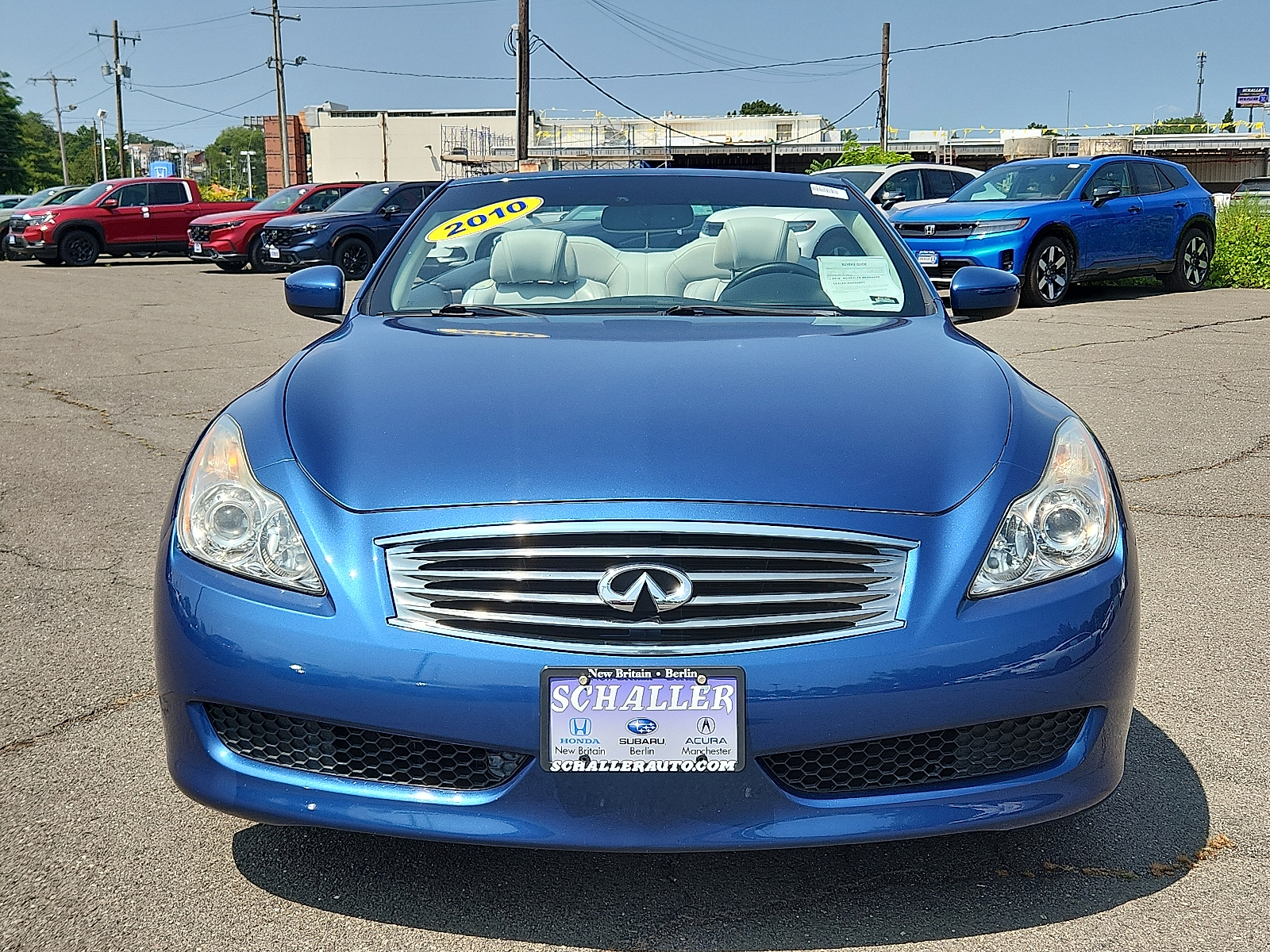 Used 2010 INFINITI G Convertible 37 Sport with VIN JN1CV6FE3AM350384 for sale in New Britain, CT