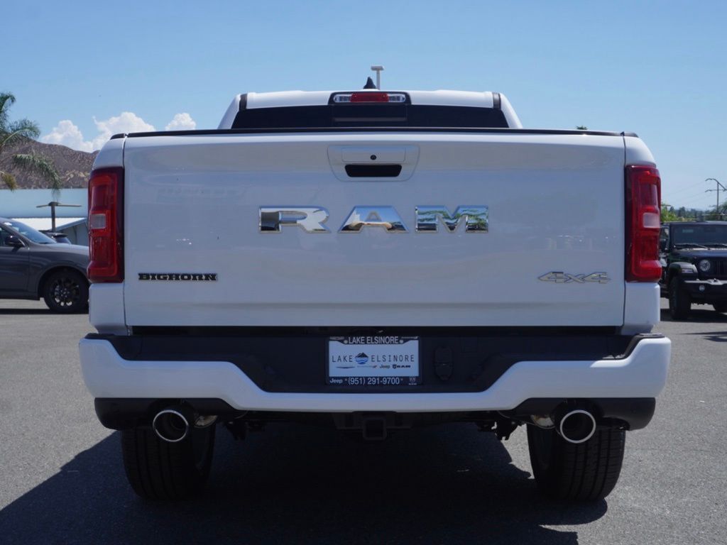 New 2026 Bright White Clear-Coat Exterior Paint RAM Big Horn Sport Appearance Edition image 4