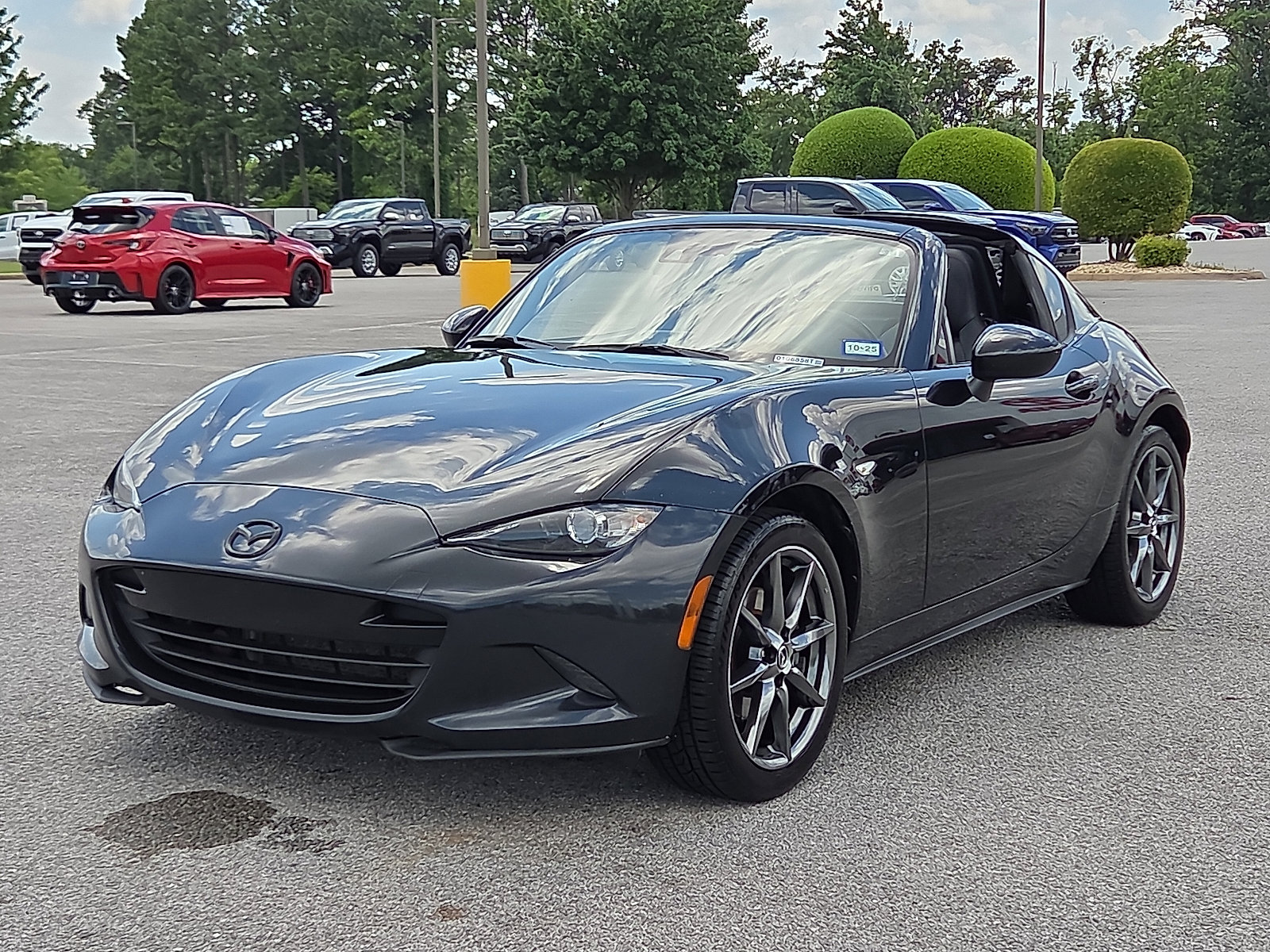 Used 2017 Mazda MX-5 Miata RF Grand Touring with VIN JM1NDAM76H0106858 for sale in Rogers, AR