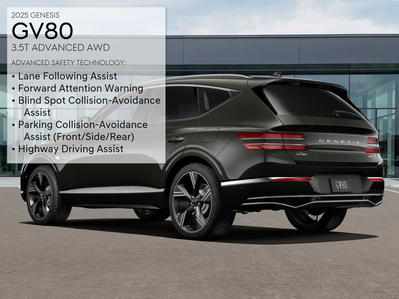 2025 Genesis GV80 3.5T Advanced AWD photo 7
