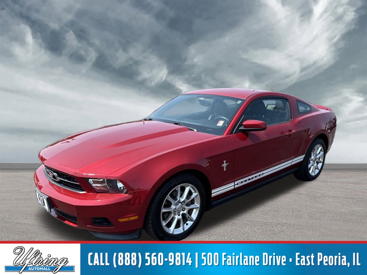 Used 2011 Ford Mustang V6 Premium with VIN 1ZVBP8AM2B5130899 for sale in East Peoria, IL