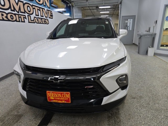 Used 2024 Chevrolet Blazer RS with VIN 3GNKBKRS5RS129206 for sale in Detroit Lakes, Minnesota