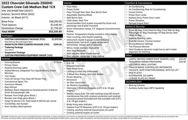 2022 Chevrolet Silverado 2500HD Custom's photo