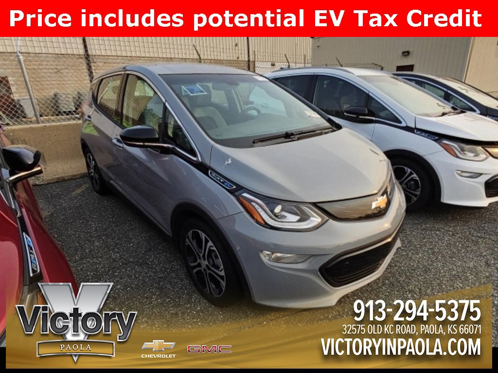 Used 2019 Chevrolet Bolt EV LT with VIN 1G1FY6S05K4112848 for sale in Paola, KS