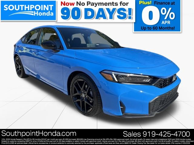 2026 Honda Civic Hatchback Sport's photo