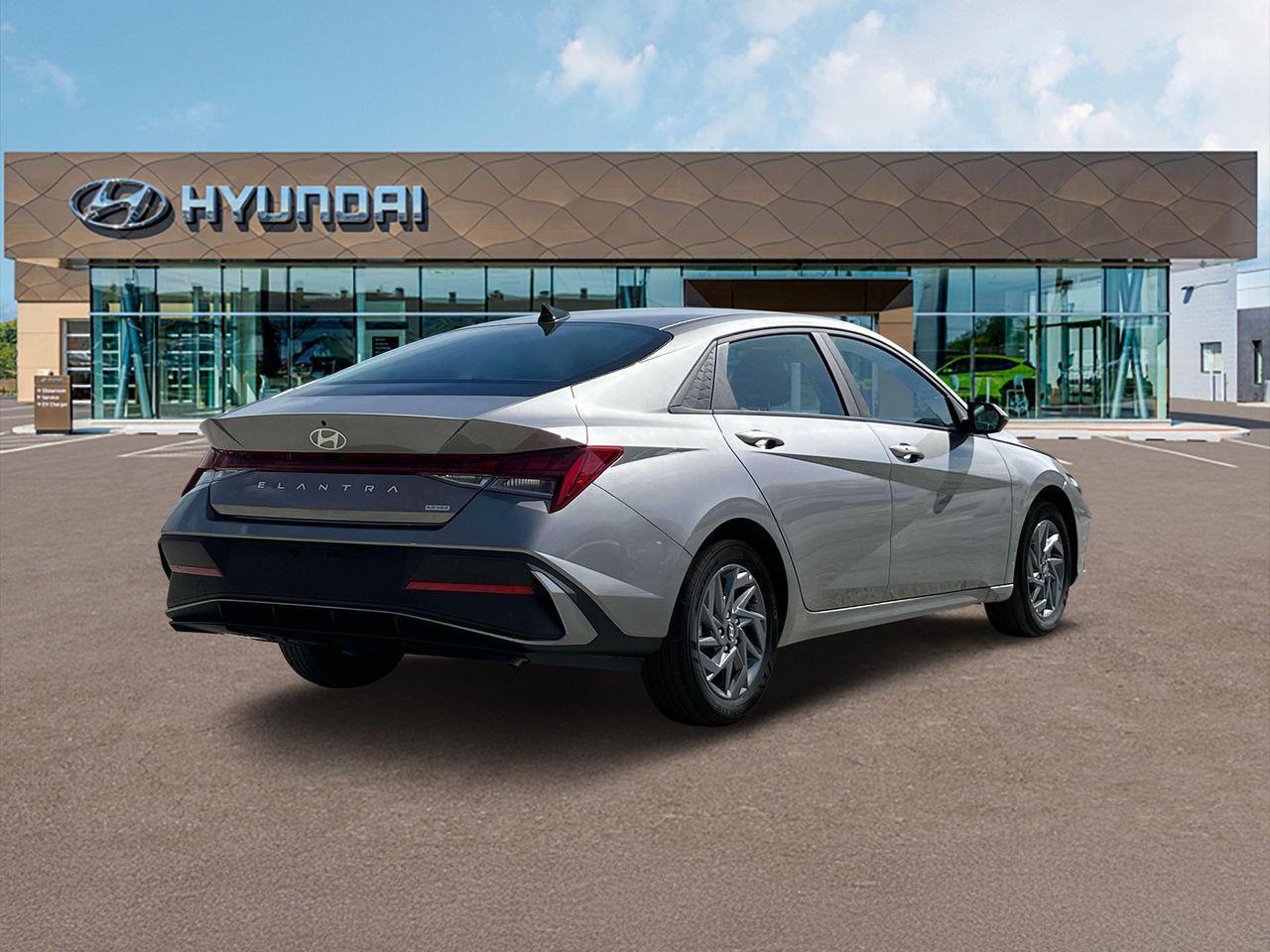 2025 Hyundai Elantra Hybrid Blue photo 7