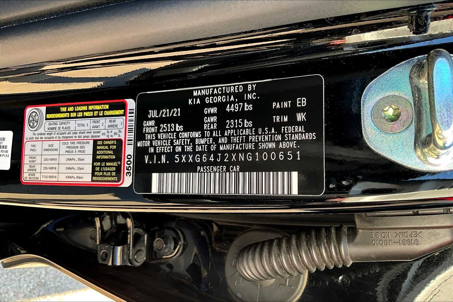 2022 Kia K5 GT-Line photo 32