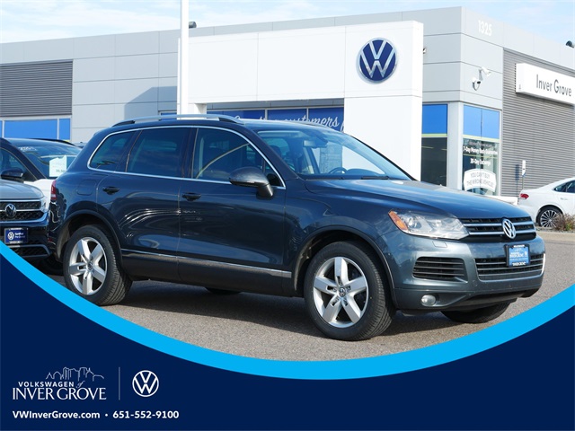Used 2013 Volkswagen Touareg Lux with VIN WVGEP9BP3DD002741 for sale in Inver Grove Heights, Minnesota
