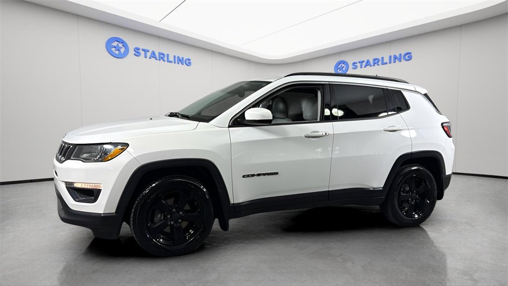 Used 2018 Jeep Compass Latitude with VIN 3C4NJCBB3JT344283 for sale in St. Cloud, FL