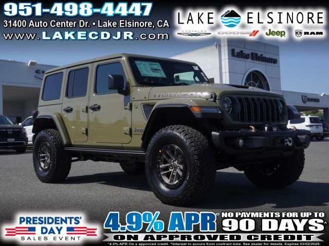 New 2025 Jeep Wrangler 4-Door Rubicon 392 Final Edition Sport