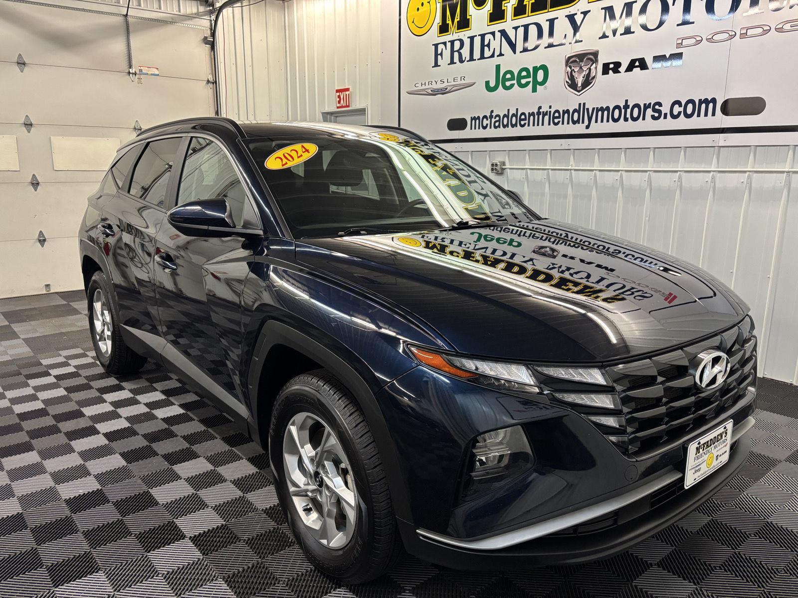 Used 2024 Hyundai Tucson SEL with VIN KM8JBCDE1RU307796 for sale in South Haven, MI