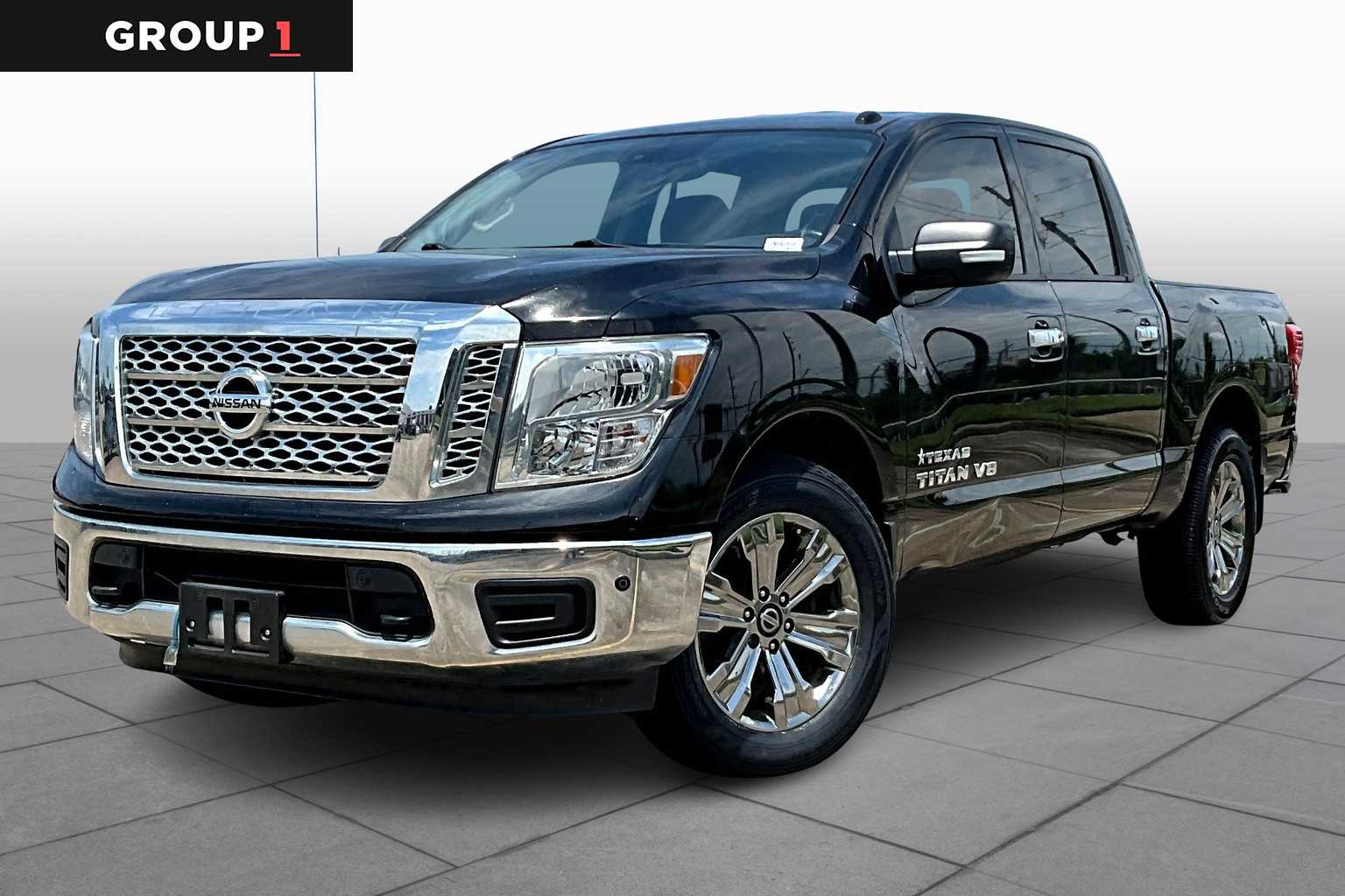 Pre-Owned 2018 Nissan Titan SV 4×4 Crew Cab in Kingwood #JN542438