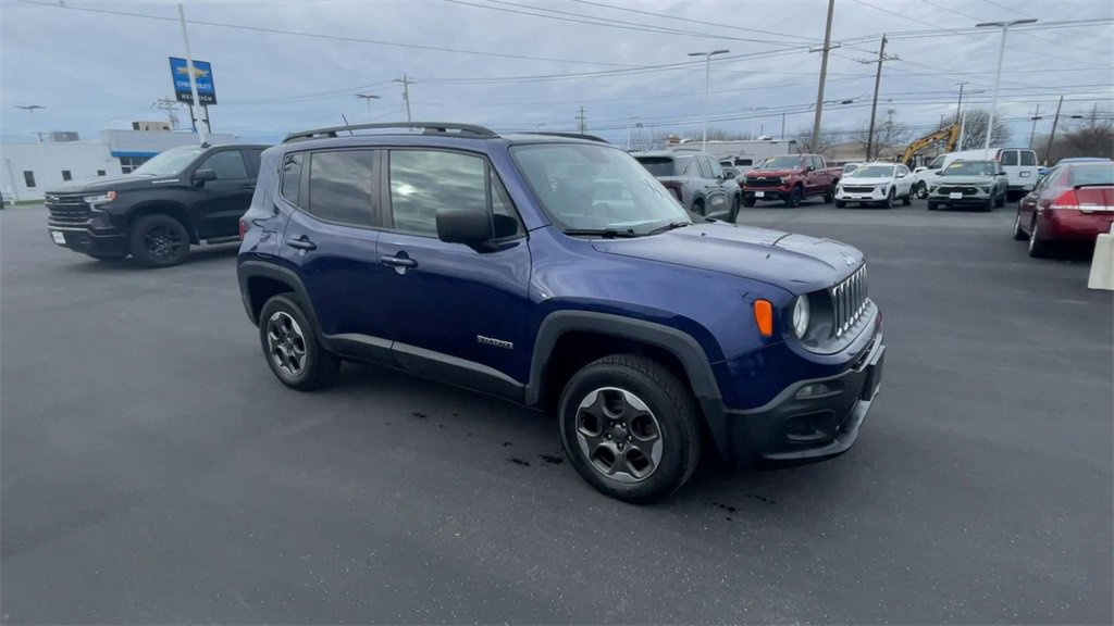 Used 2017 Jeep Renegade Sport with VIN ZACCJBABXHPE61413 for sale in Lockport, NY