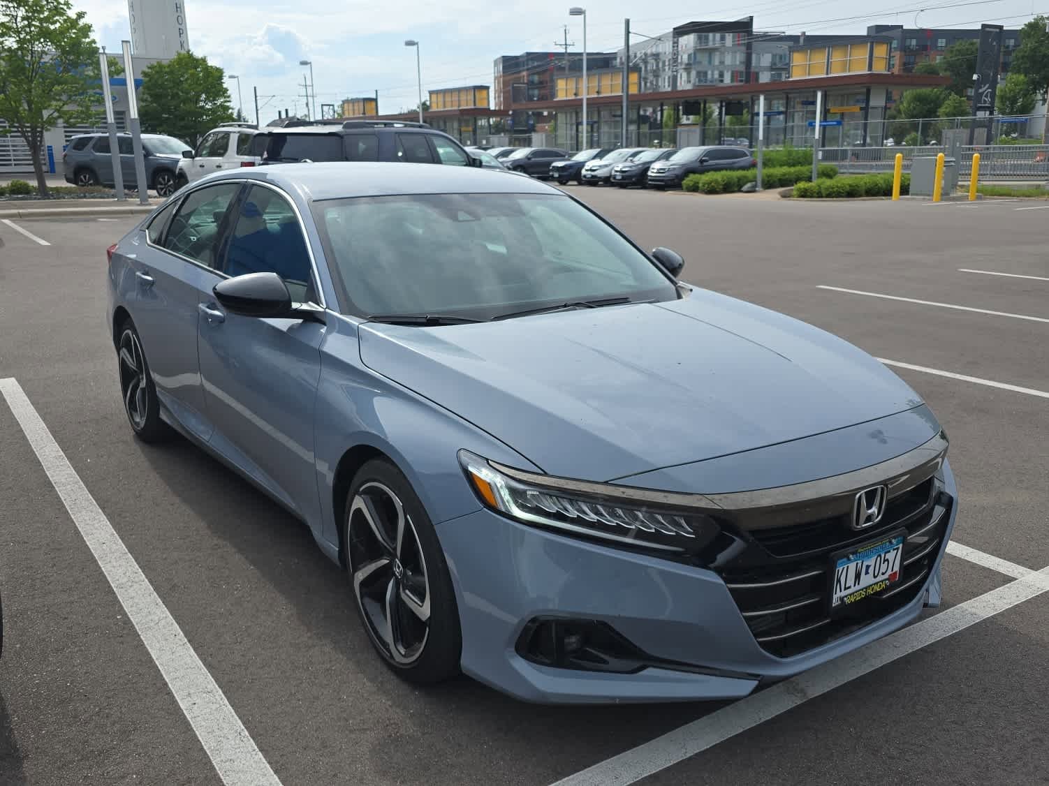 Certified 2022 Honda Accord Sport with VIN 1HGCV1F38NA121965 for sale in Hopkins, Minnesota