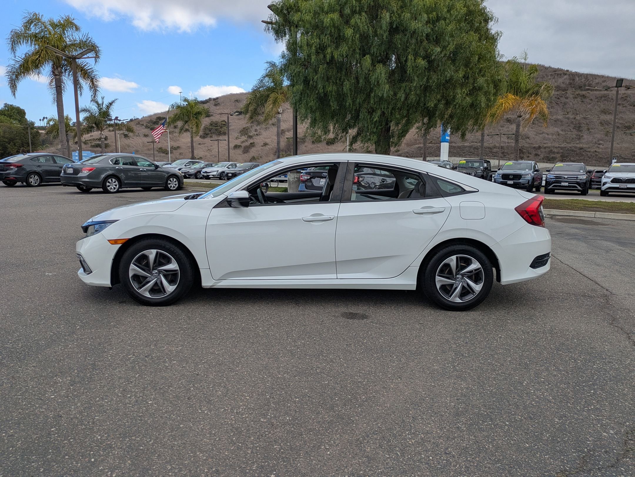 Used 2019 Honda Civic LX with VIN 2HGFC2F60KH584439 for sale in San Juan Capistrano, CA