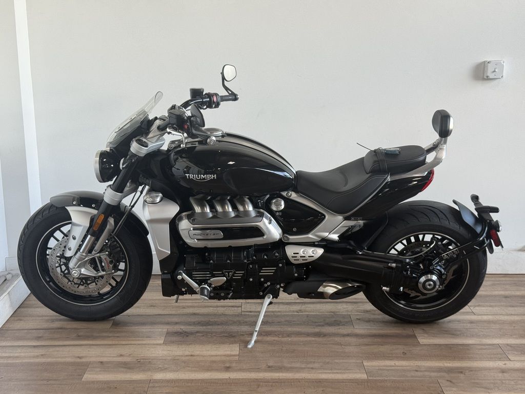 Pre-Owned 2024 Triumph Rocket 3 GT Sapphire Black Motorcycle