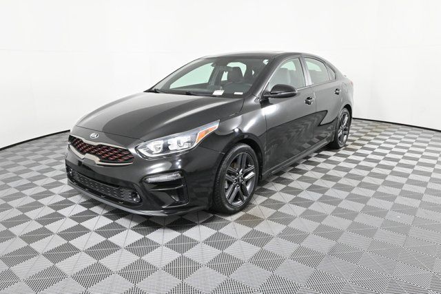 Certified 2021 Kia Forte GT-Line with VIN 3KPF34AD3ME334384 for sale in Kennesaw, GA