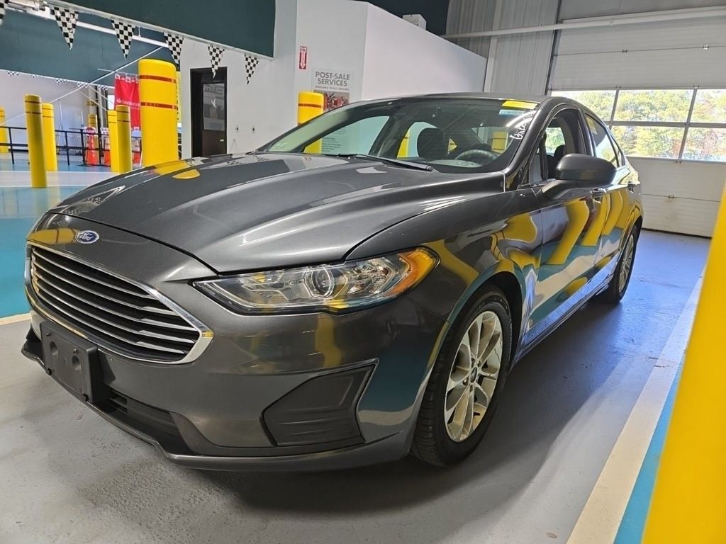 Certified 2020 Ford Fusion SE with VIN 3FA6P0HD2LR121071 for sale in Marion, IA