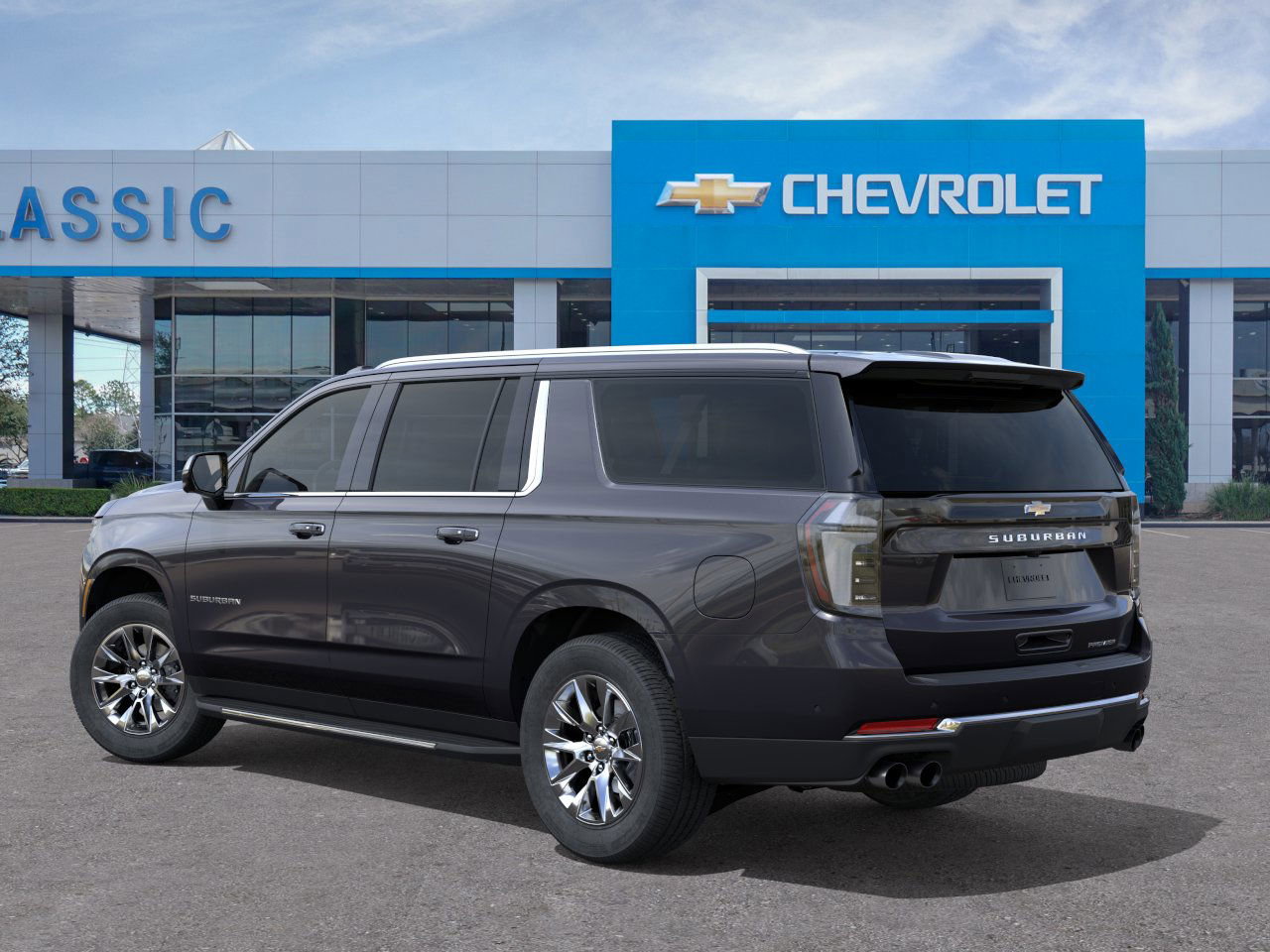 2026 Chevrolet Suburban Premier Gray at Classic Elite Chevrolet Hwy 6