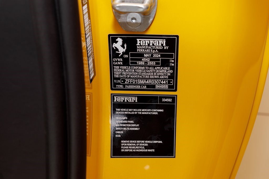 2024 Ferrari 296 GTS photo 19