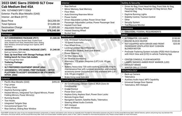 2023 GMC Sierra 2500HD SLT's photo