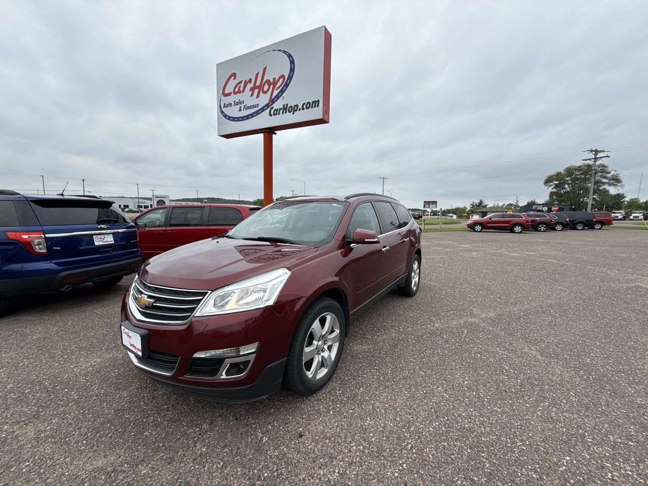 Used 2016 Maroon Chevrolet LT AWD image 1