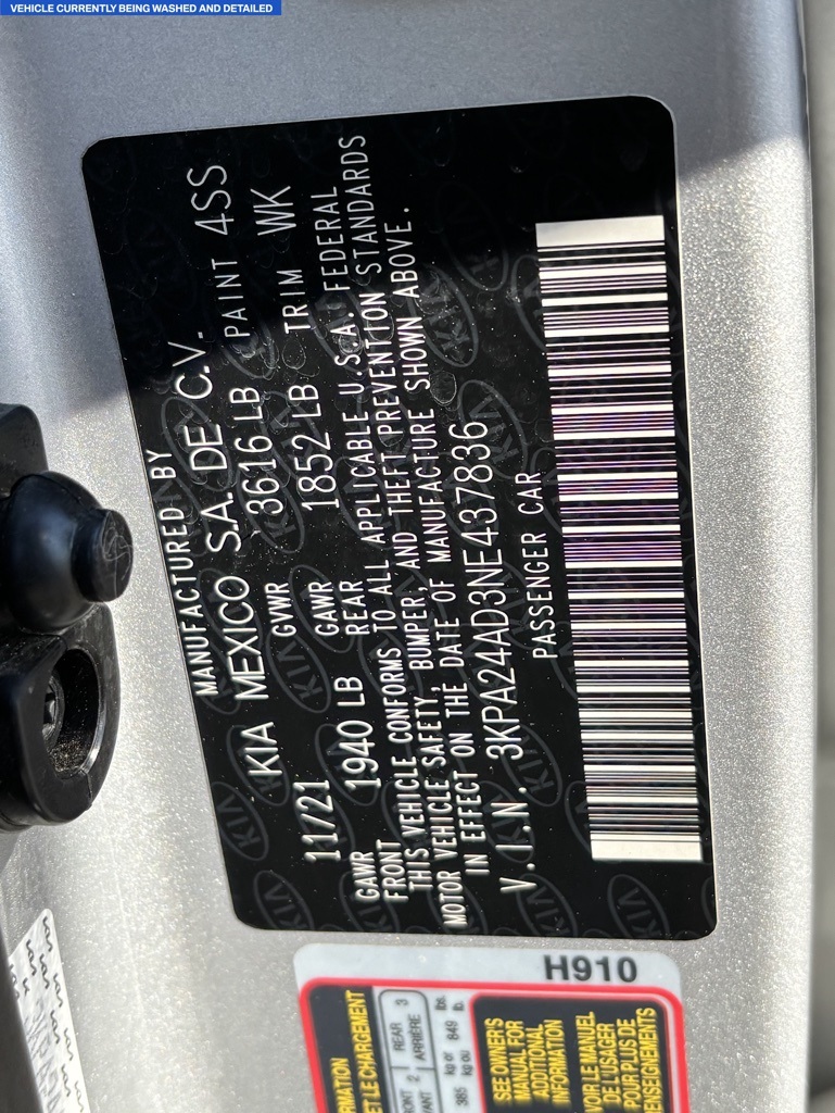 2022 Kia Rio LX photo 13