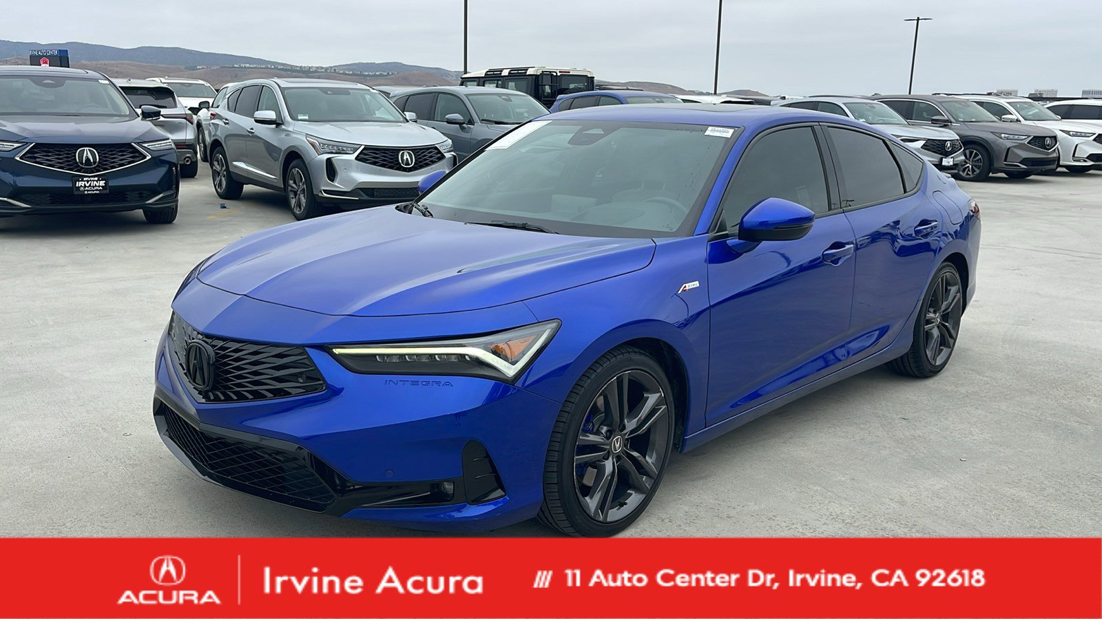 Used 2023 Apex Blue Pearl Acura w/A-Spec Technology Package image 1