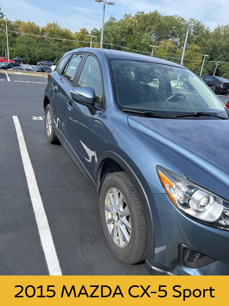 Used 2015 Mazda CX-5 Sport with VIN JM3KE2BE9F0524164 for sale in Barrington, IL