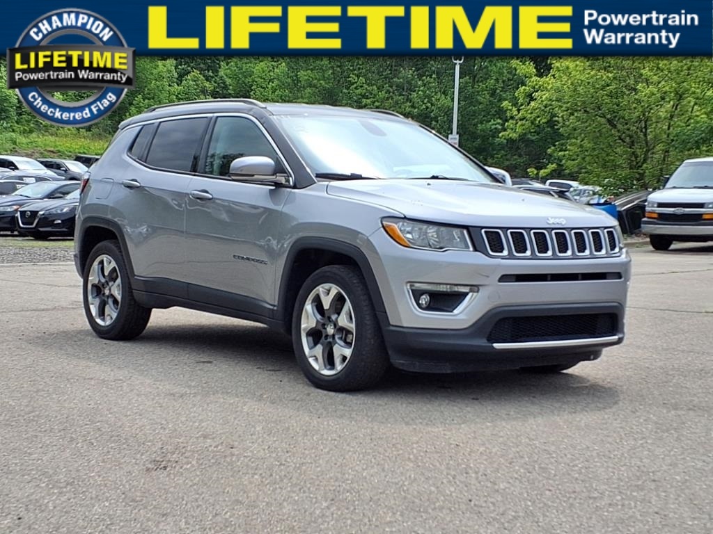 Used 2019 Jeep Compass Limited with VIN 3C4NJDCB2KT645777 for sale in Fowlerville, MI