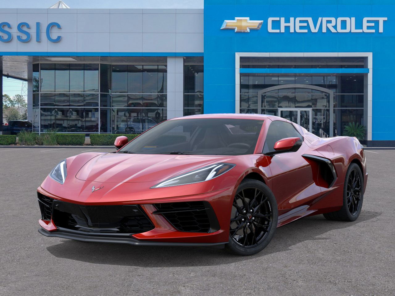 2026 Chevrolet Corvette Stingray 2LT Red at Classic Elite Chevrolet Hwy 6
