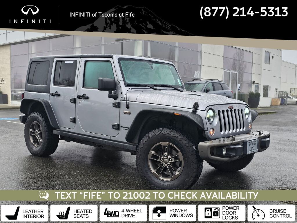 2016 Jeep Wrangler Unlimited 75th Anniversary Edition