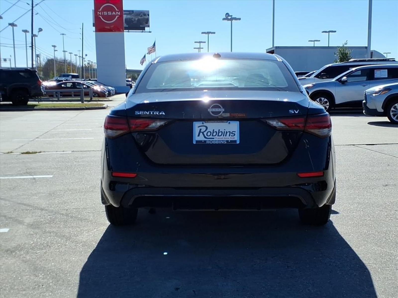 2024 Nissan Sentra SV Black at Robbins Nissan