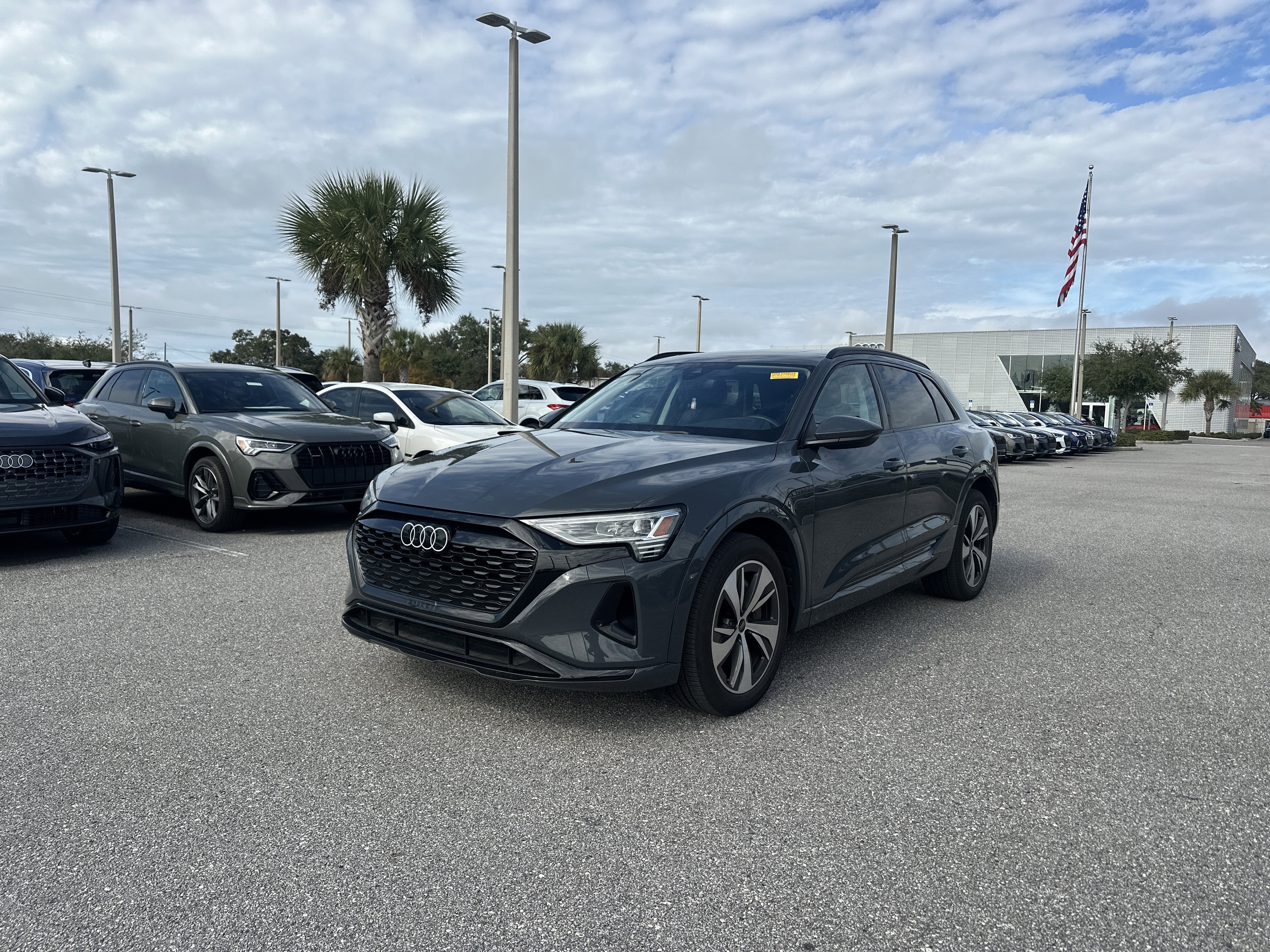 Certified 2024 Audi Q8 e-tron Premium with VIN WA14AAGE8RB020871 for sale in Clearwater, FL