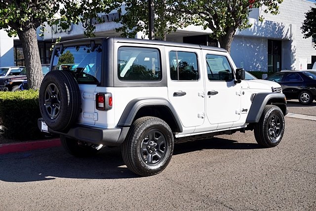 New 2026 Bright White Clear-Coat Exterior Paint Jeep Sport image 10