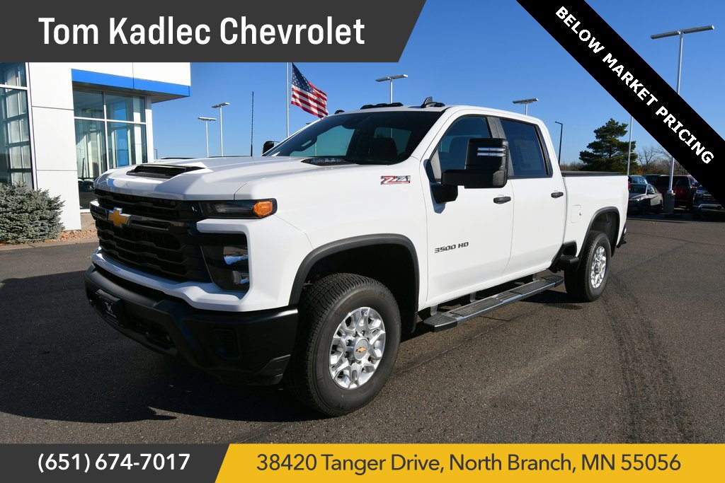Certified 2024 Chevrolet Silverado 3500HD Work Truck with VIN 1GC4YSE76RF187539 for sale in North Branch, Minnesota