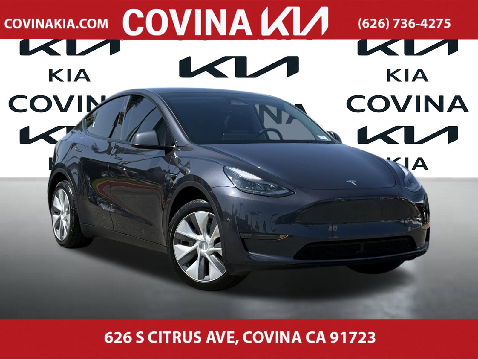 Used 2024 Tesla Model Y Long Range with VIN 7SAYGDEE4RA234344 for sale in Covina, CA