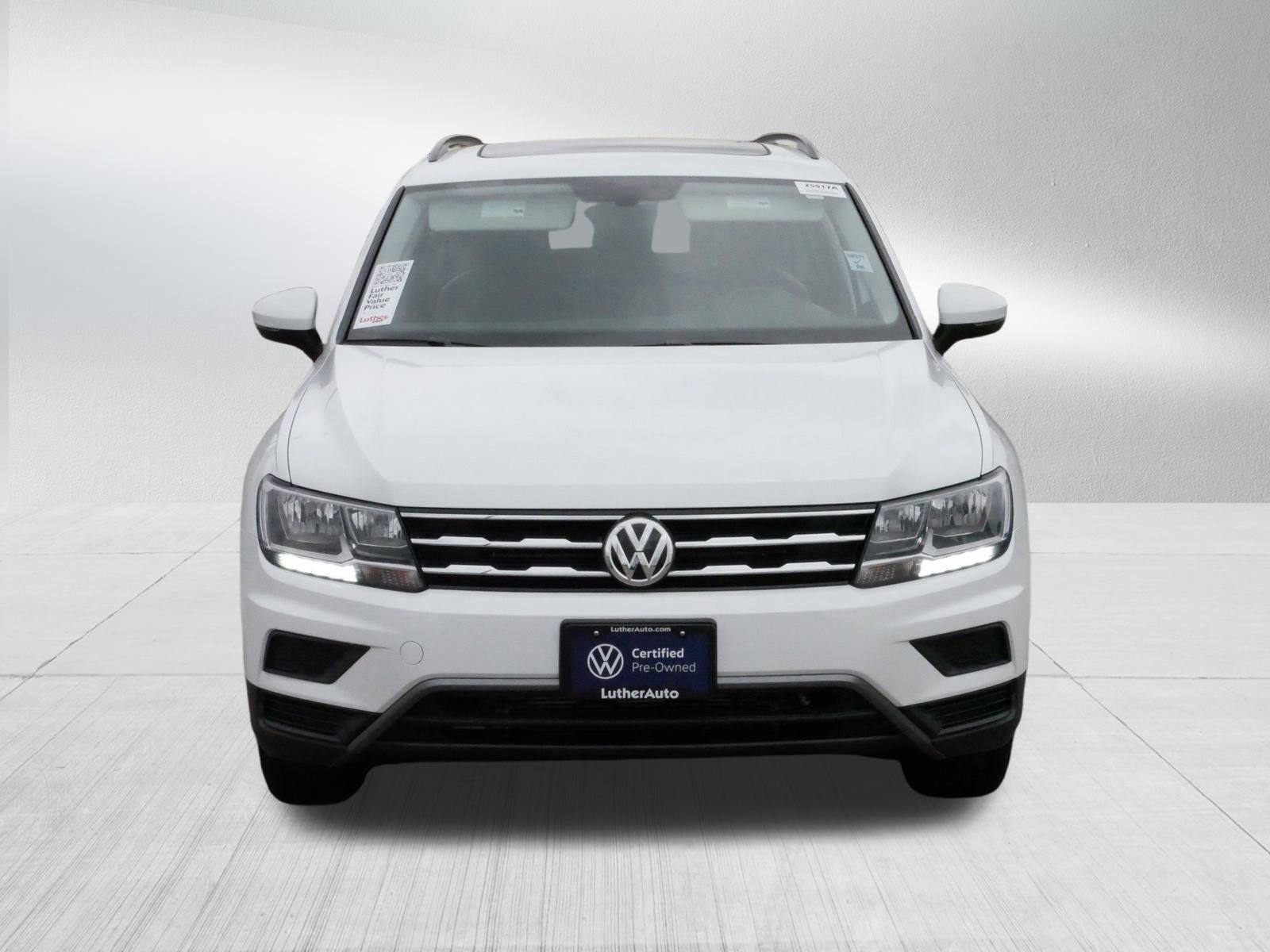 Certified 2019 Volkswagen Tiguan SE with VIN 3VV2B7AX1KM195955 for sale in Brooklyn Center, Minnesota