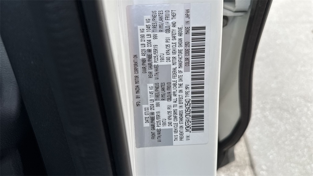 2022 Mazda CX-5 Turbo photo 59