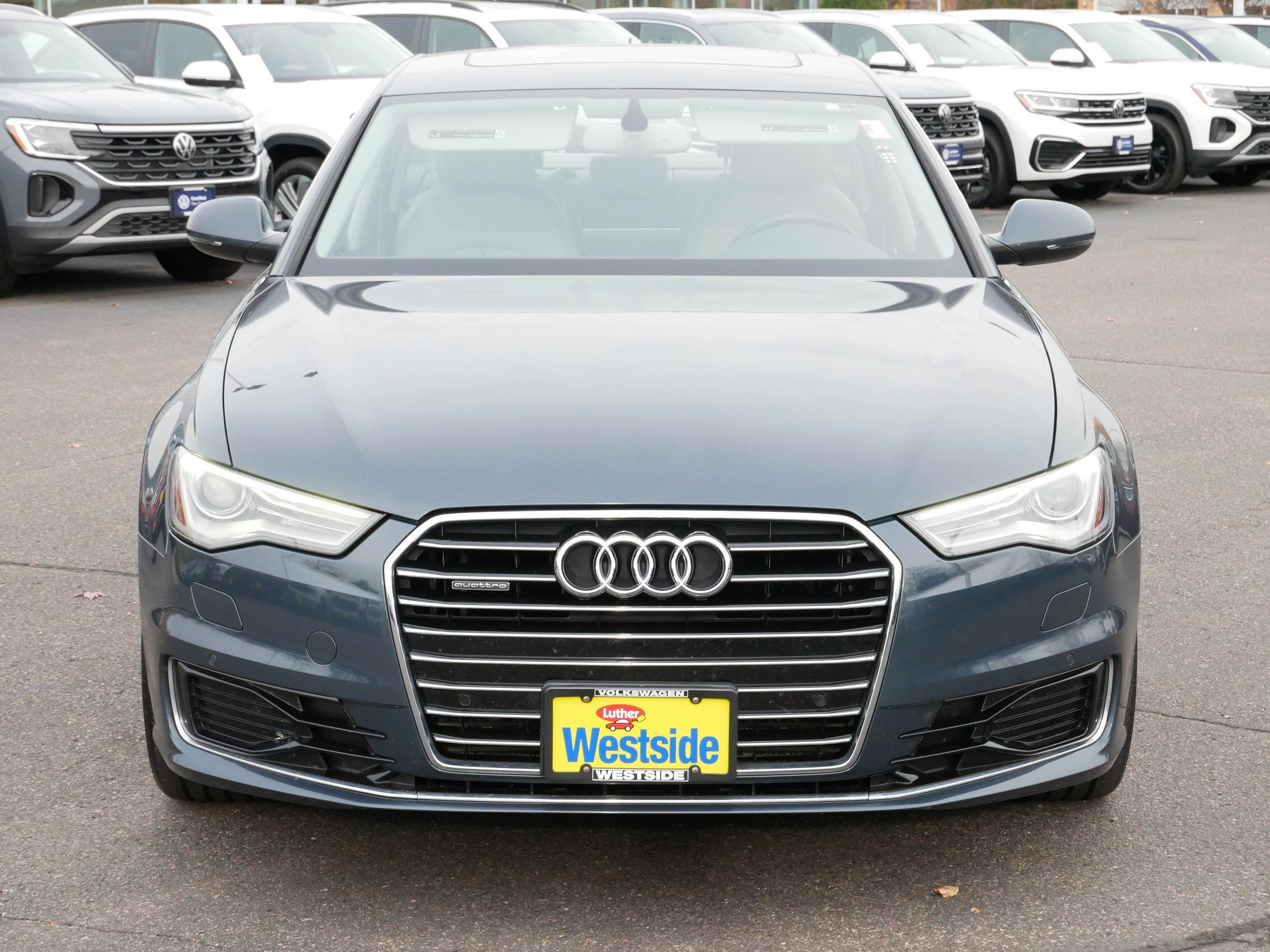 Used 2016 Audi A6 Premium Plus with VIN WAUGFAFC7GN133837 for sale in St. Louis Park, MN